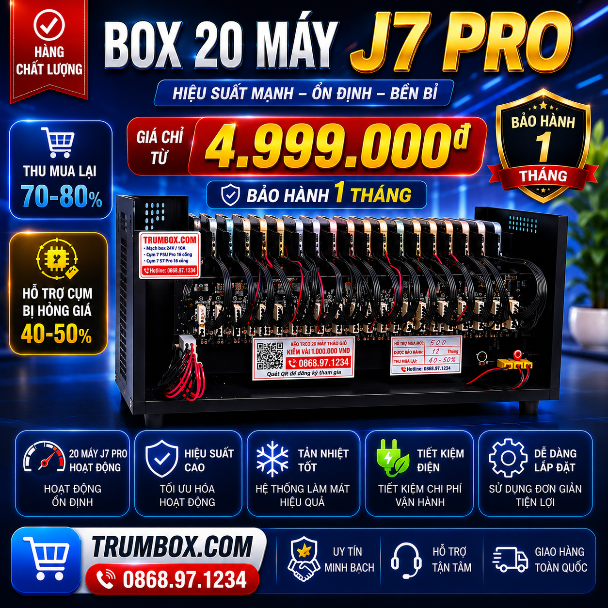 Box Phone Farm J7 Pro