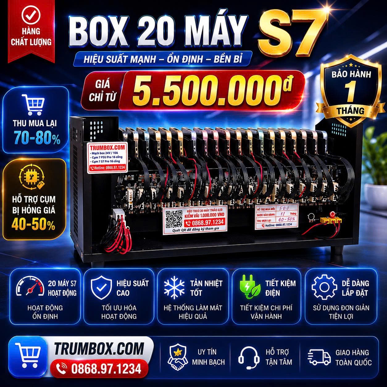 Box Phone Farm S7
